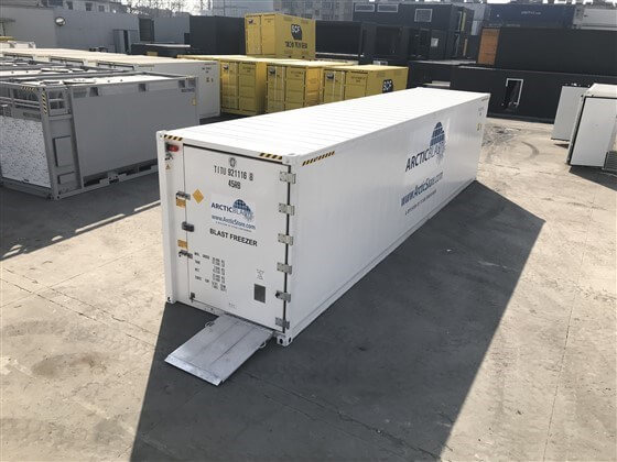 40 fot Arcticblast frysförvaring - TITAN Containers