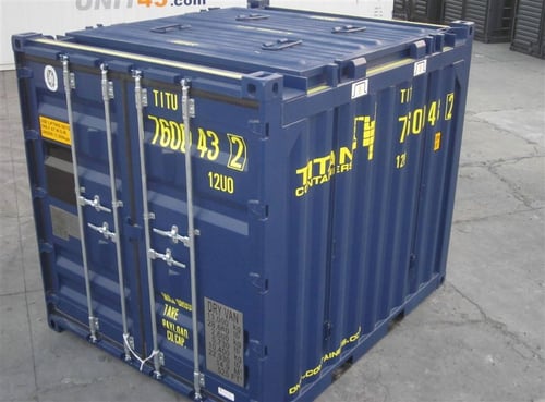 10ft CCU Hard top DNV Offshore container - TITAN Containers