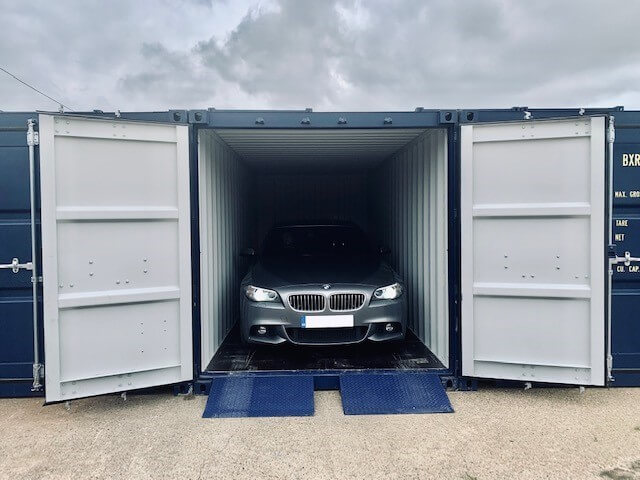 BMW Car in TITAN Container