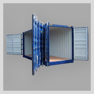 Sidedoor container