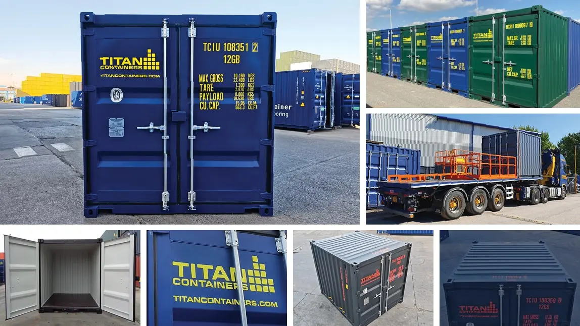 10-fot Sjöcontainrar för uthyrning och försäljning