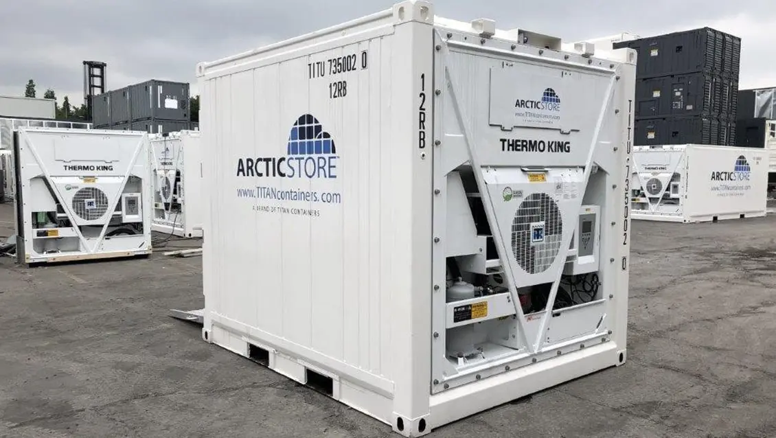 10ft ArcticStore kylcontainer kylförvaring för uthyrning
