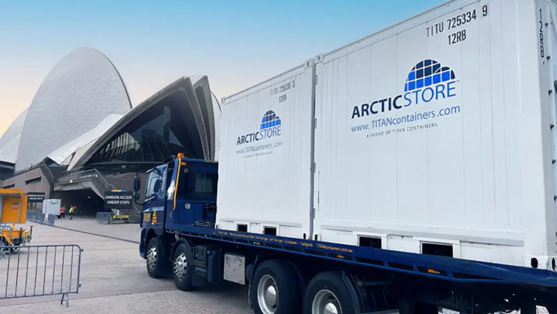10ft ArcticStore kylcontainer kylförvaring för uthyrning