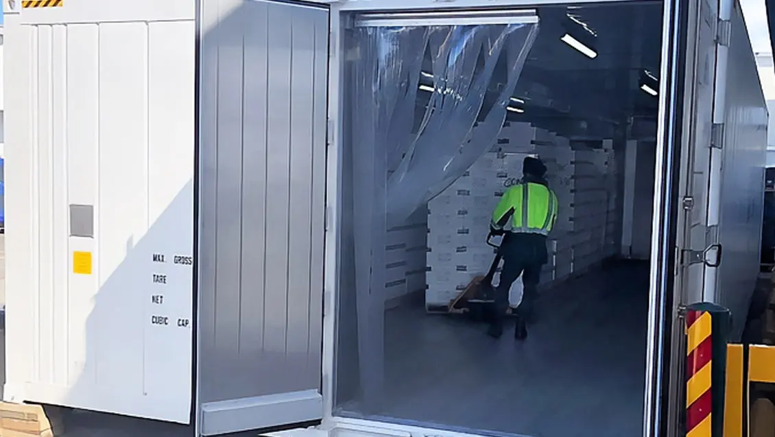20ft Arctic SuperStore Modulära kylcontainrar för uthyrning