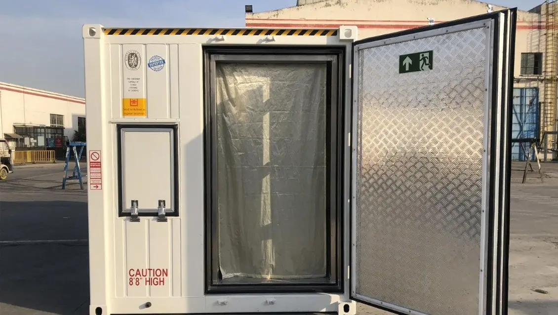 20ft Arctic UltraFreezer Fryscontainer för uthyrning