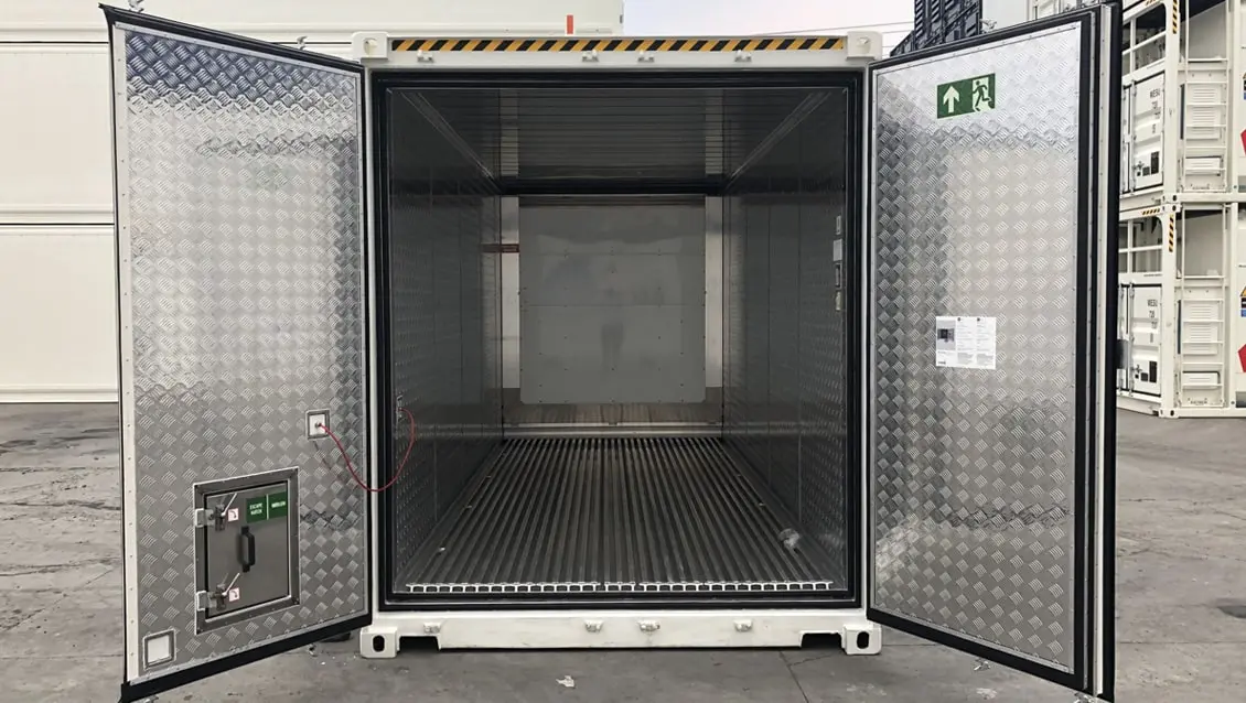 20ft Arctic UltraFreezer Fryscontainer för uthyrning