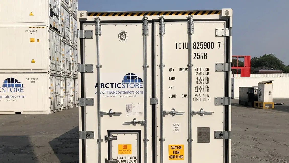 20ft Arctic UltraFreezer Fryscontainer för uthyrning_7