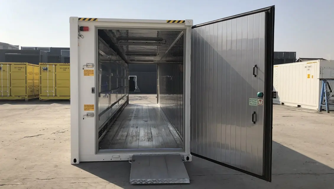 40ft ArcticBlast kylcontainer för uthyrning Snabbkylning Förvaring