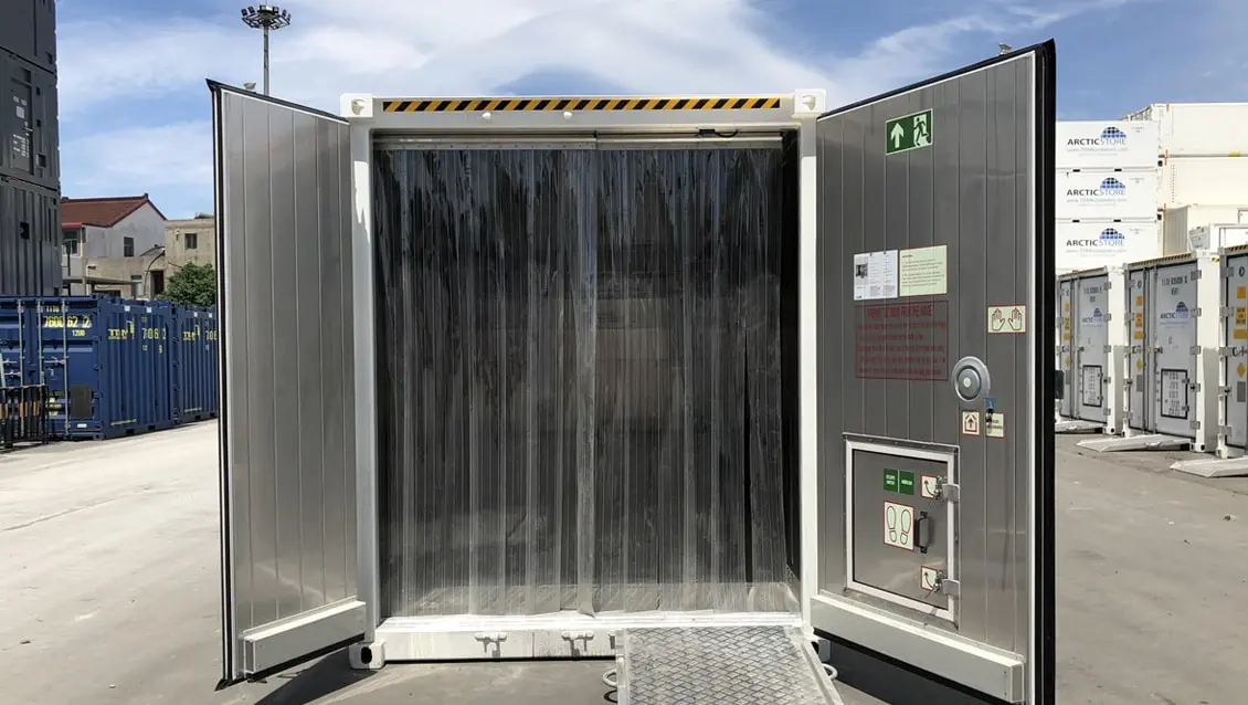 40ft ArcticStore Containers för uthyrning Oslagbar kylförvaring