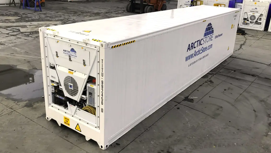 40ft UltraFreezer Kylförvaring Frys Kylcontainrar