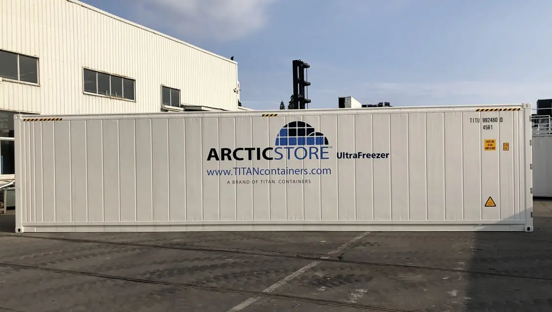 40ft UltraFreezer Kylförvaring Frys Kylcontainrar