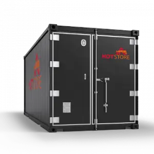 HotStore - Hyr uppvärmda containrar - Snabb leverans