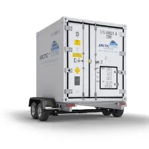 Arctic MiniStore 8ft fryscontainer-Mobil kylförvaring