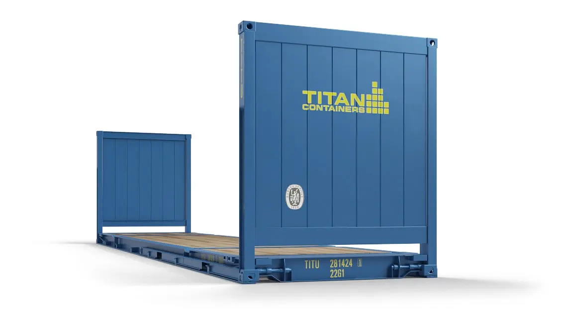 Hyr flat rack container 40 fot