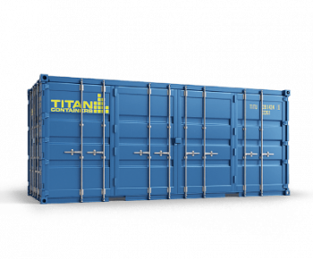 Hyr sidodorrscontainer