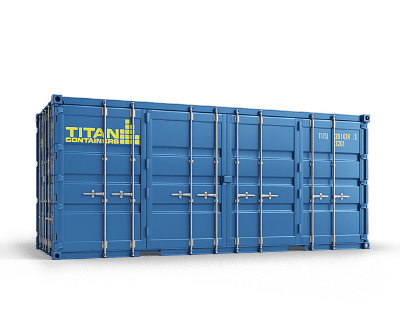 Hyr sidodorrscontainer