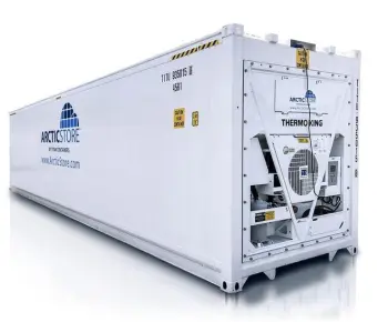 Hyr kylförvaring i containen ArcticStore 40 fot