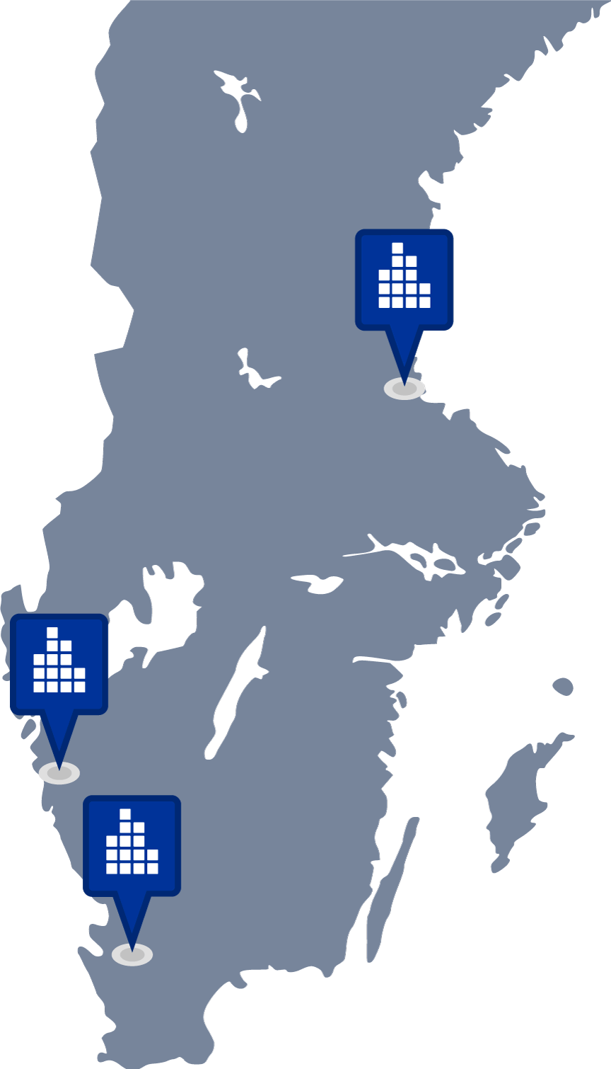 Container Depots in Sweden