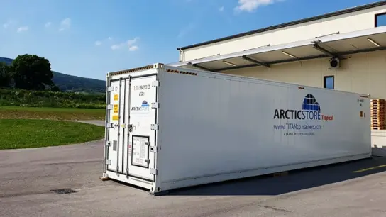 ArcticStore Kylförvaring - 40 fot kylcontainrar för uthyrning