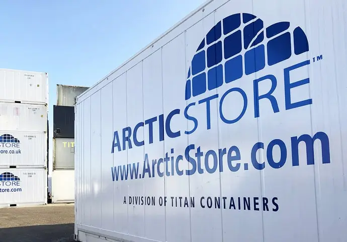 ArcticStore Kylförvaring - 40 fot kylcontainrar för uthyrning