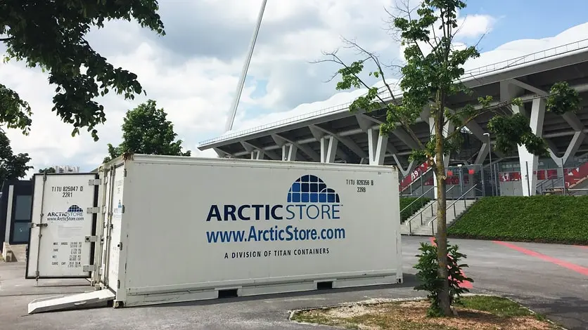 ArcticStore kylförvaring - Kylcontainrar för evenemang och catering