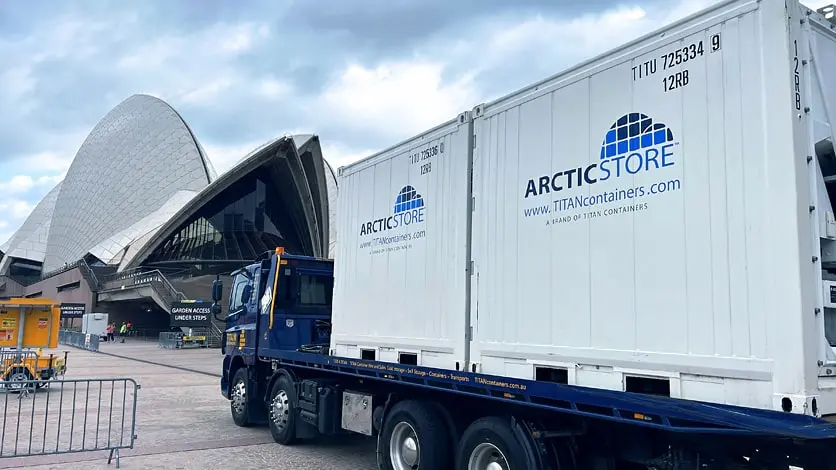 ArcticStore Kylcontainrar för kunder inom teknikbranschen