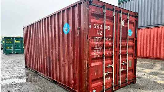 20 fot sjöcontainrar