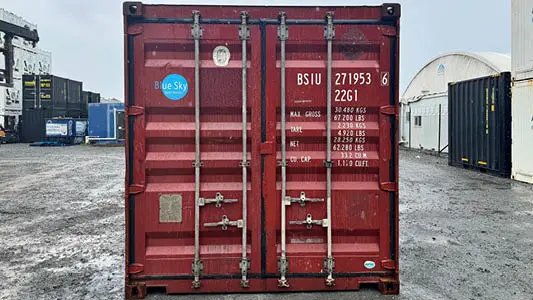 20 fot sjöcontainrar