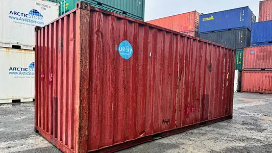 20 fot sjöcontainrar