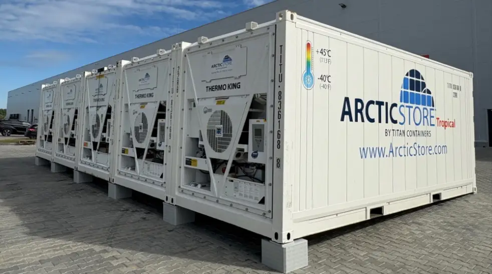 ArcticStore Containeruthyrning - Kylcontainrar
